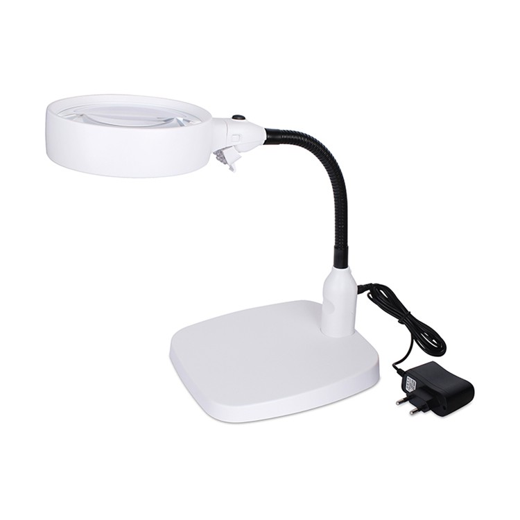 Namizna lupa z LED osvetlitvijo