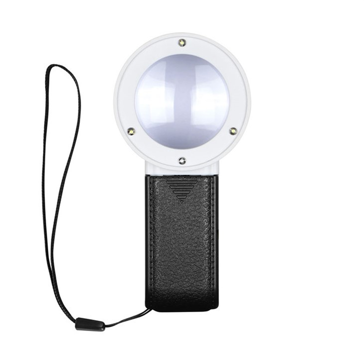 Ročno povečevalno steklo z lučko