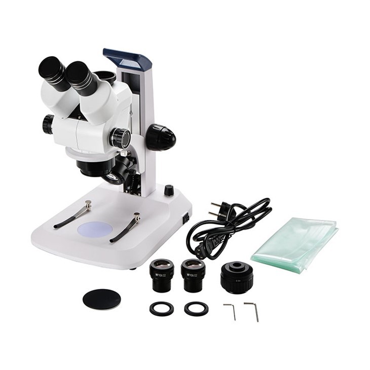 Trinokularni stereo mikroskop z 0.5X C-nastavkom